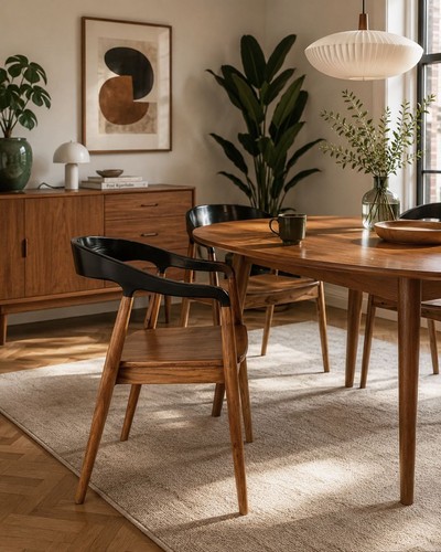 Set teak wood dining - teak,