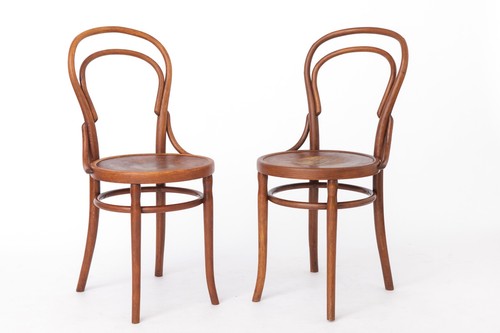 Pair antique bentwood - pair,