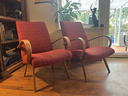 Pair original czech mid - of,