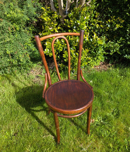 Antique bentwood café chair - antique,