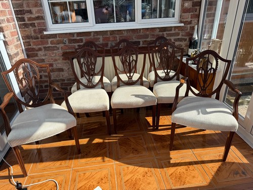 Set antique mahogany - 8,