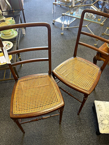 Pair vintage bentwood style - pair,