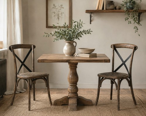 Rustic bentwood cross back - bentwood,