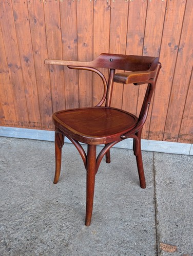 50s vintage desk - desk, chair