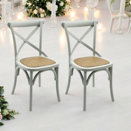 Grey cross back dining - grey,