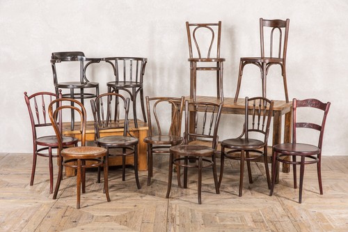 Vintage bentwood cafe - cafe, chairs